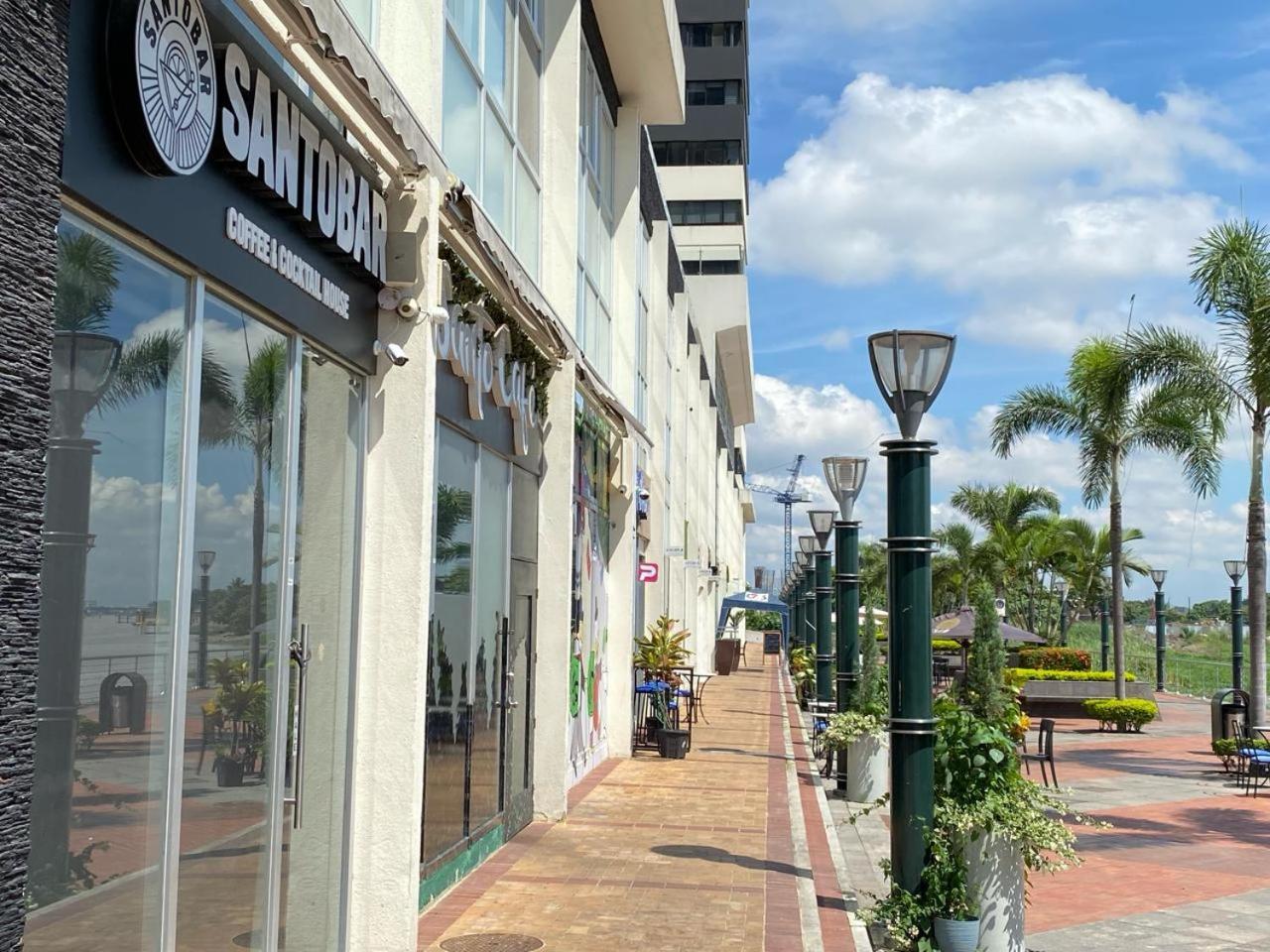 Puerto Santa Ana, Torres Bellini, 2 Dormitorios, Parqueo Guayaquil Exterior photo